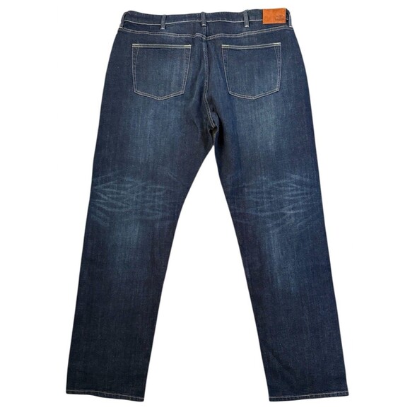 Flint and Tinder Straight Fit Dark Wash Denim Jeans Men’s Size 40 By 34 - Picture 5 of 8